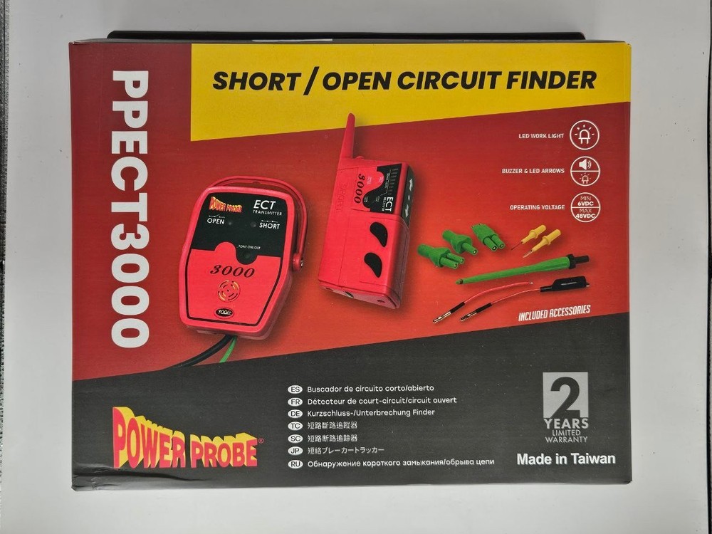 Power Probe ECT3000 Short Open Electrical Circuit Tester