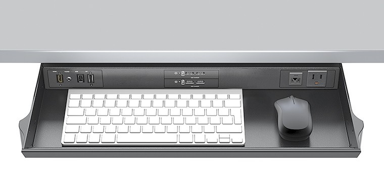 Extron CCD 320 Under-Table Cable Access Drawer for 6 AAP Modules #70-1278-02