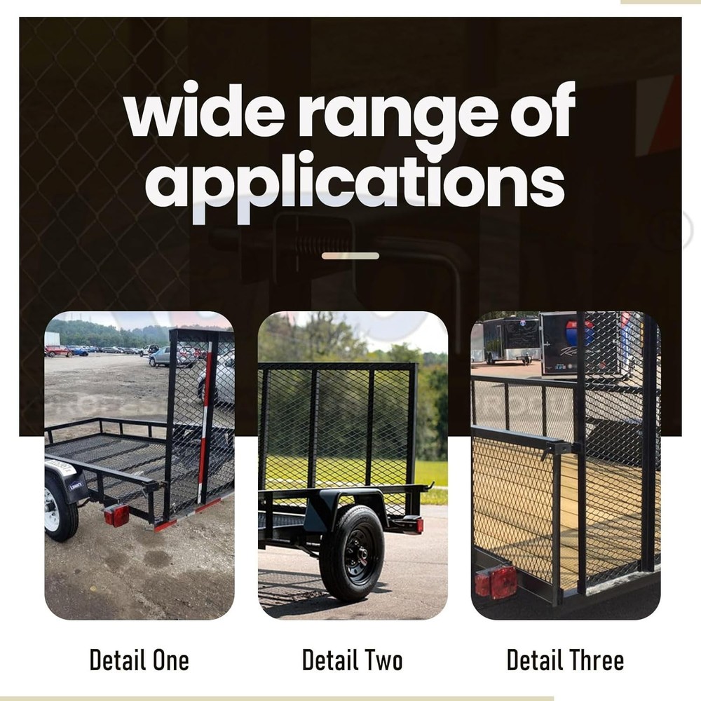 Trailer Gate Spring Latch Complete Kit 847 Used on The Rear Tail Gates or