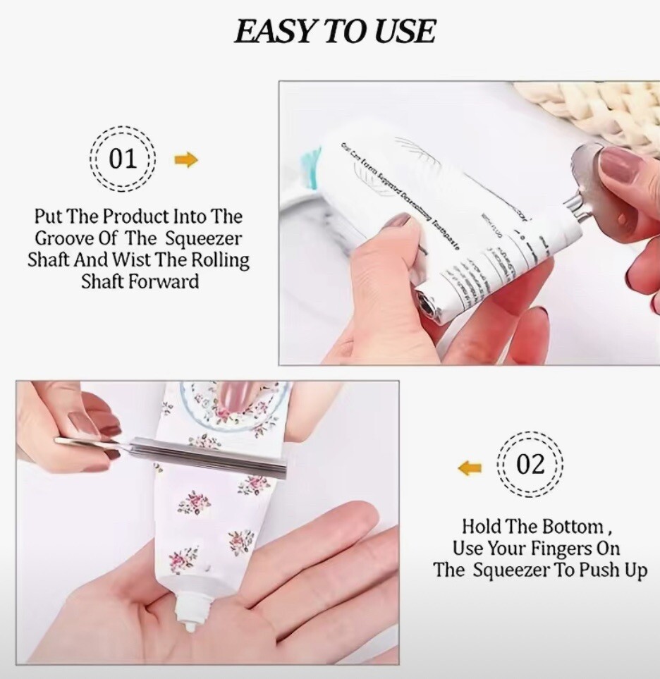 NWT~ Toothpaste Squeezer Cosmetic Toothepaste Squeezer