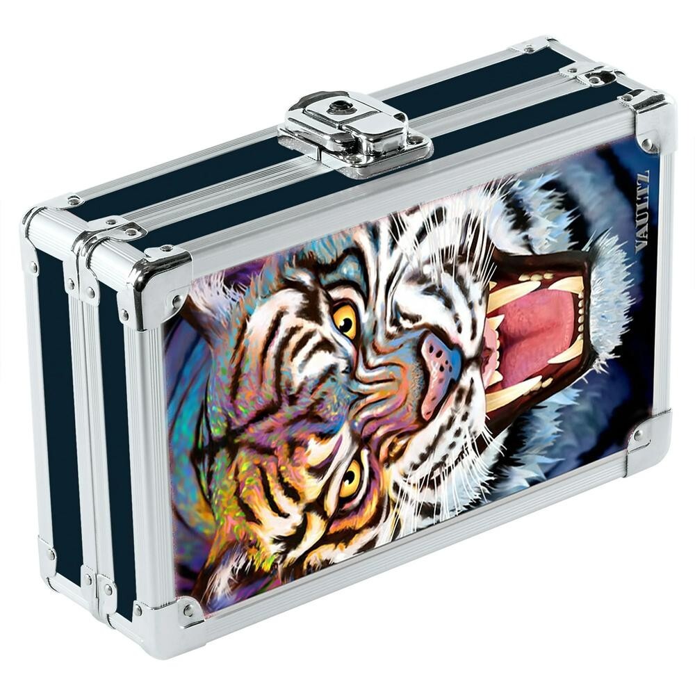 Vaultz Pencil Box 3D Tiger Pencil Case , Multicolor