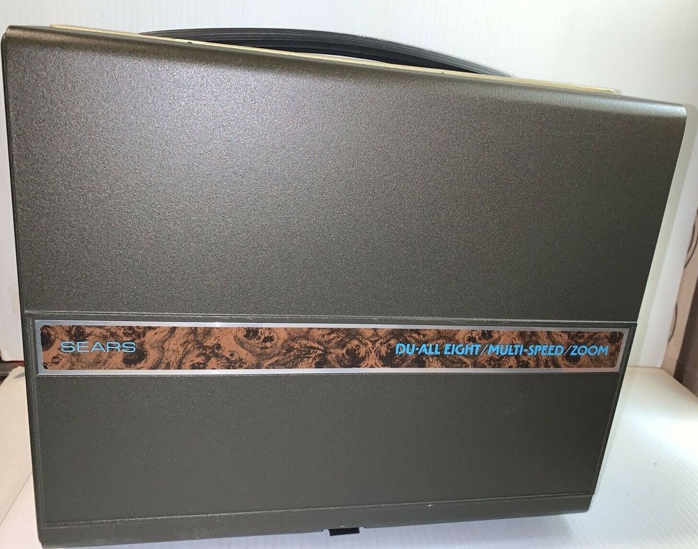 SEARS DU-ALL EIGHT/MULTI-SPEED/ZOOM MOVIE PROJECTOR