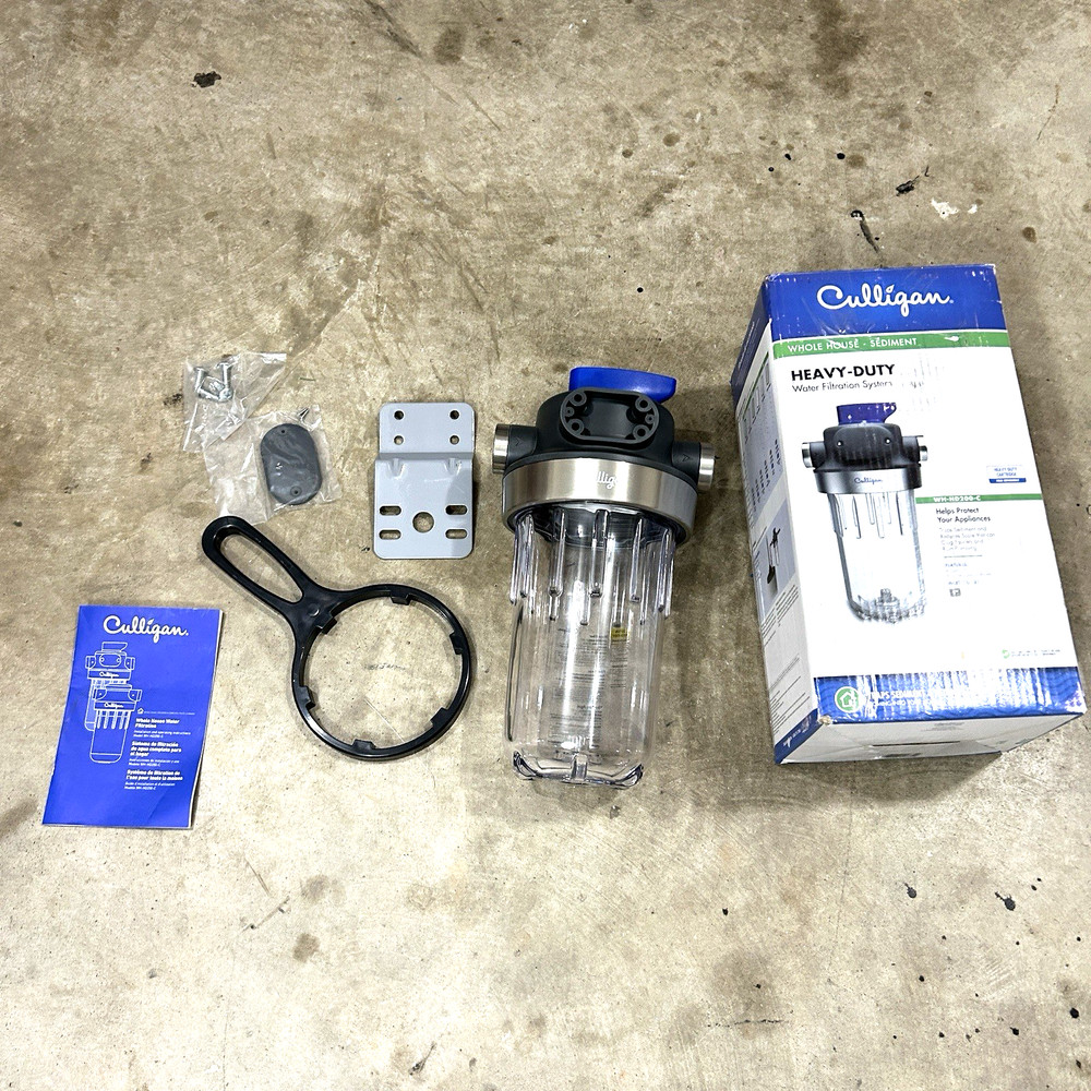 Culligan Heavy Duty Housing Whole House System Inlet/Outlet 1" WH-HD200-C