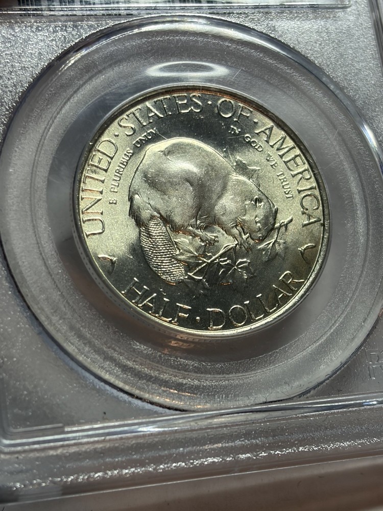 1936 Albany Commemorative Half Dollar PCGS MS65 Blast White