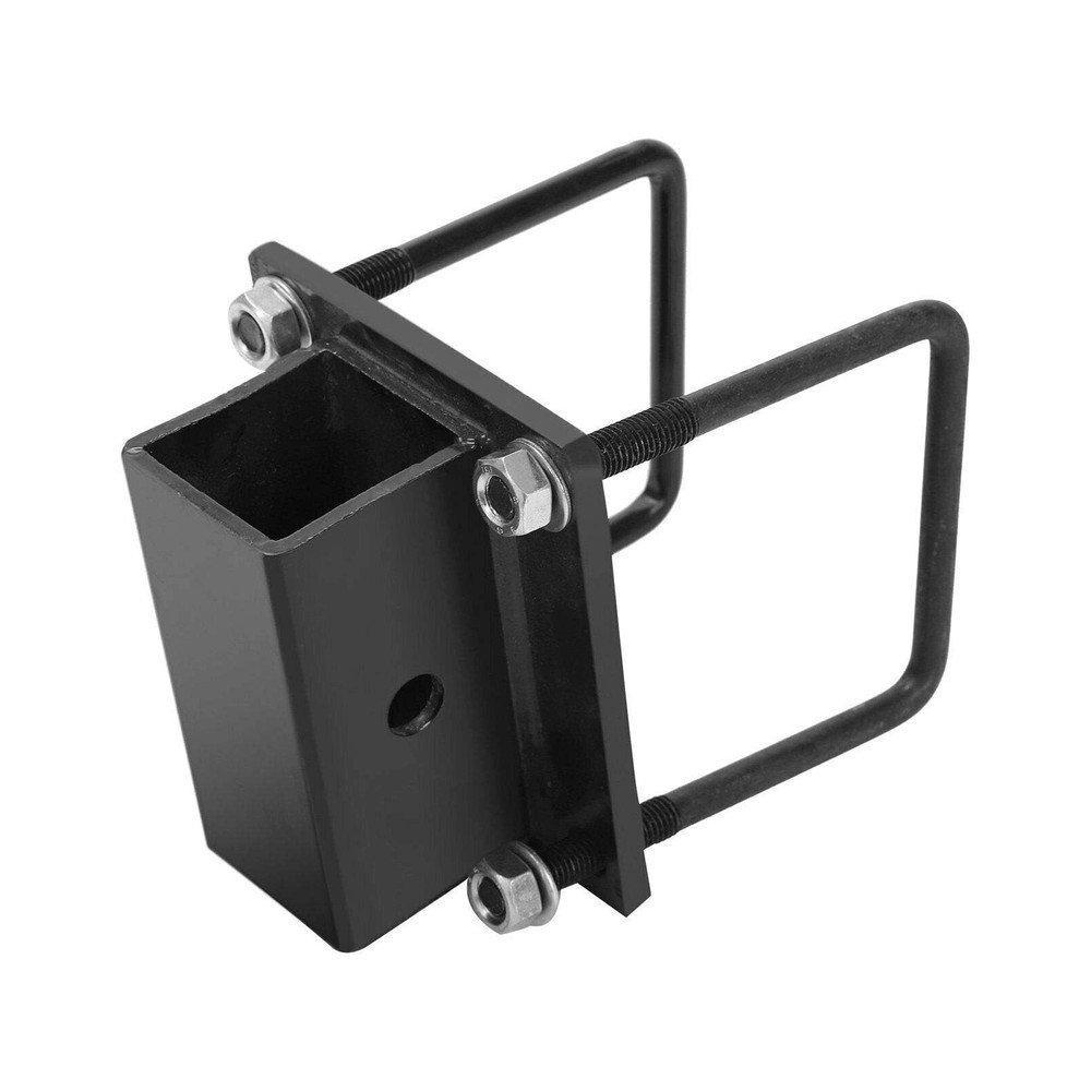 2.25 Inch RV Bumper Hitch Receiver Adapter For 4" x 4" Steel Bumpers