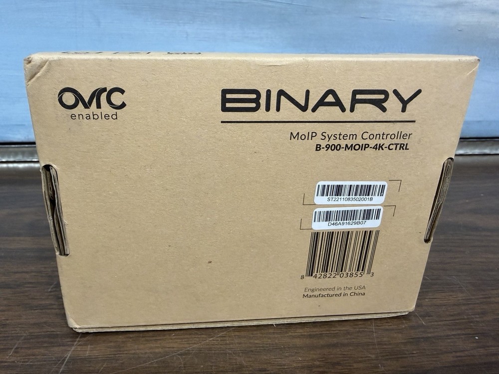 Binary B-900-MOIP-4K-CTRL System Controller | New in Box |