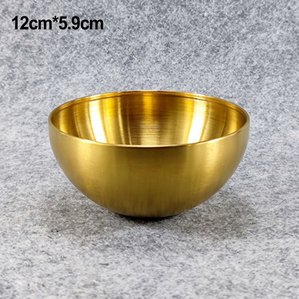 Salad Bowl Tableware Stainless Steel Utensils 12/15/20cm Container Cooking