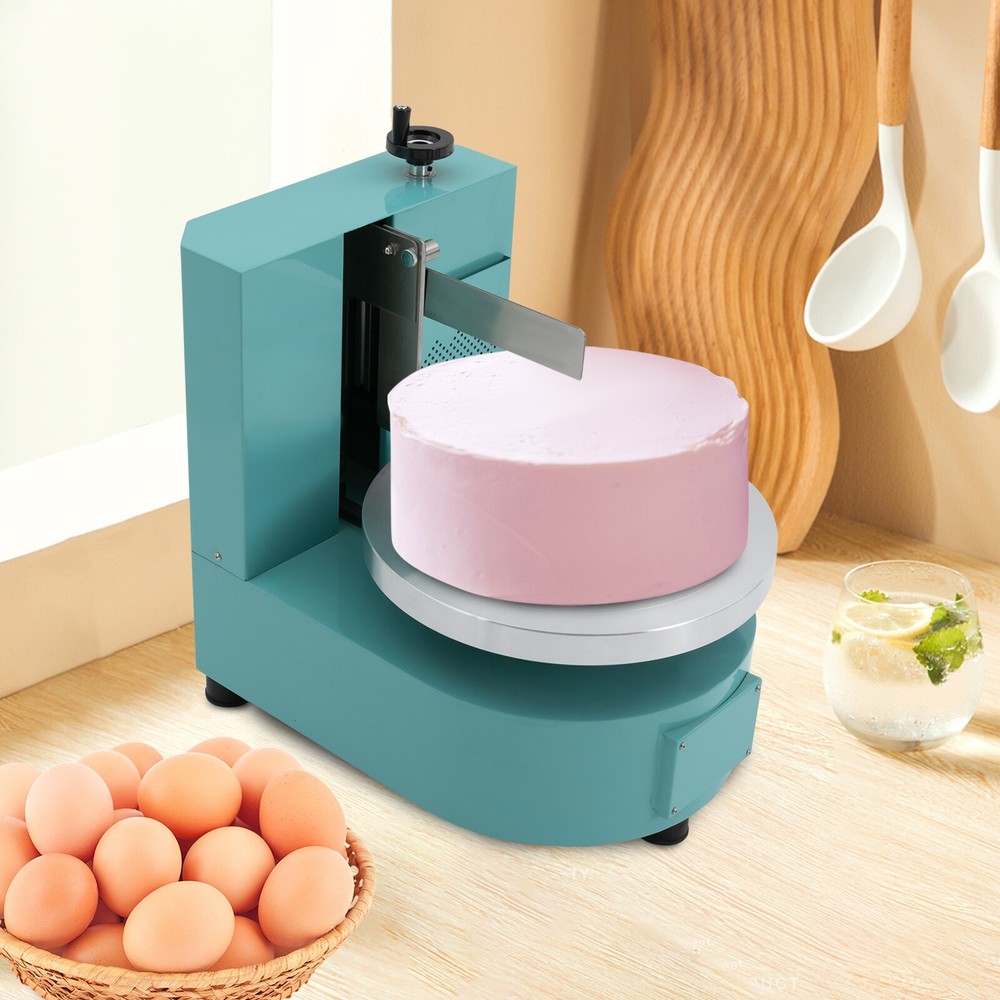 Automatic Cake Decorating Machine with Adjustable Speed & Large Rotating Pan