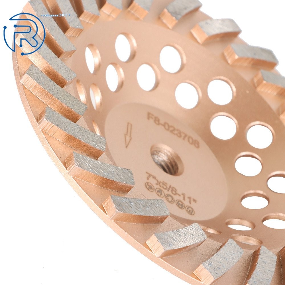 Grinding Wheels For Concrete & Masonry 7" Diameter 24 Turbo Diamond Segments