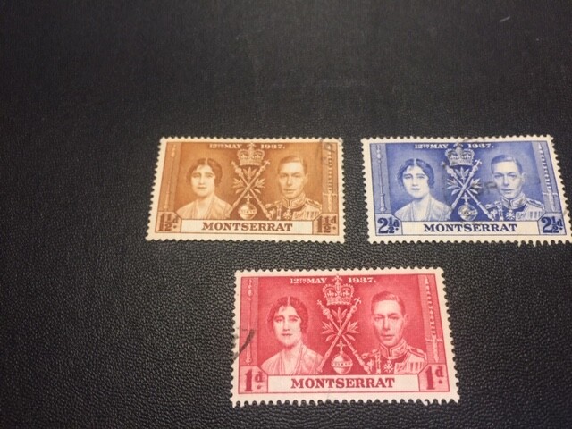 Montserrat stamp 88-91 used