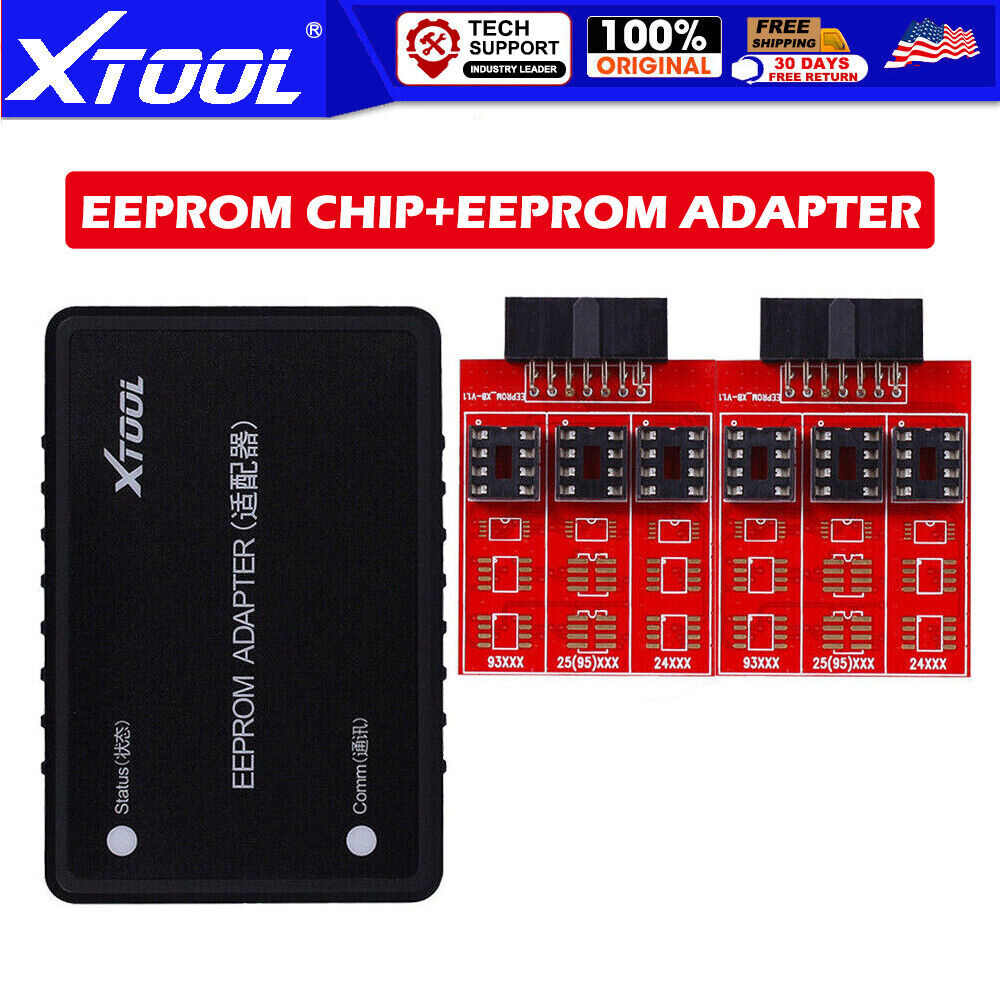 XTOOL EEPROM Adapter IMMO Coding Tool PIN Code Reader for D7/D8/D9/D9 Pro/PAD3