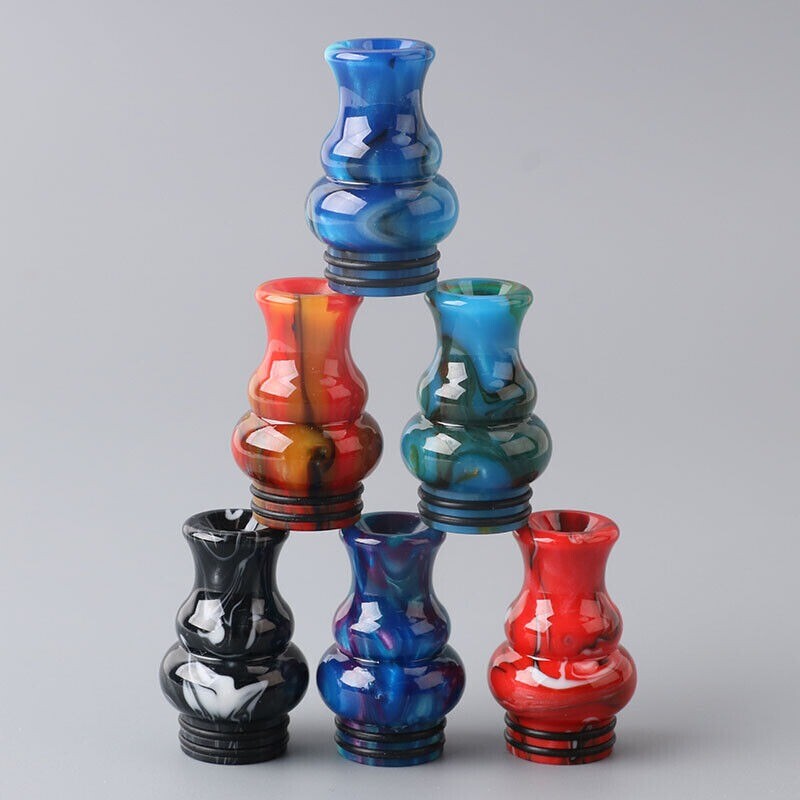 810 Big Belly Resin Multicolor Drip Tip Nozzle Random 3PCS