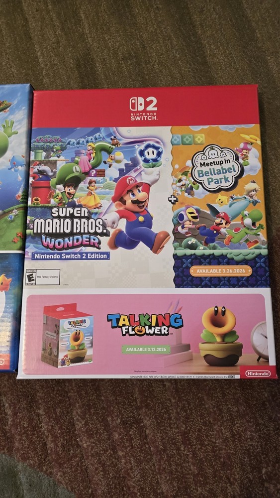 Nintendo Switch 2 - Mario Retail Promo Posters (3)