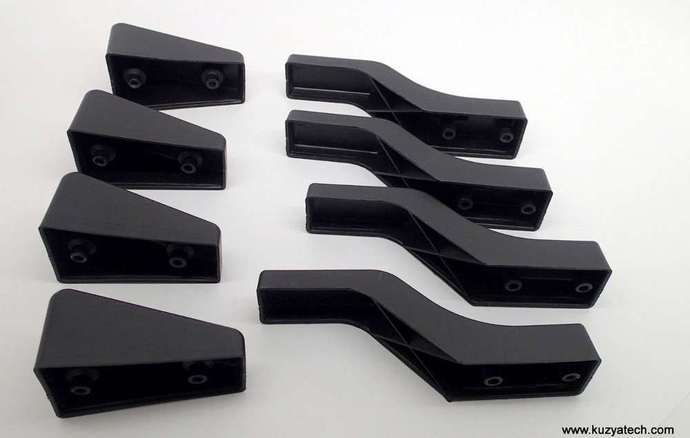 Set of 4 Bin Hangers recycling bin holders