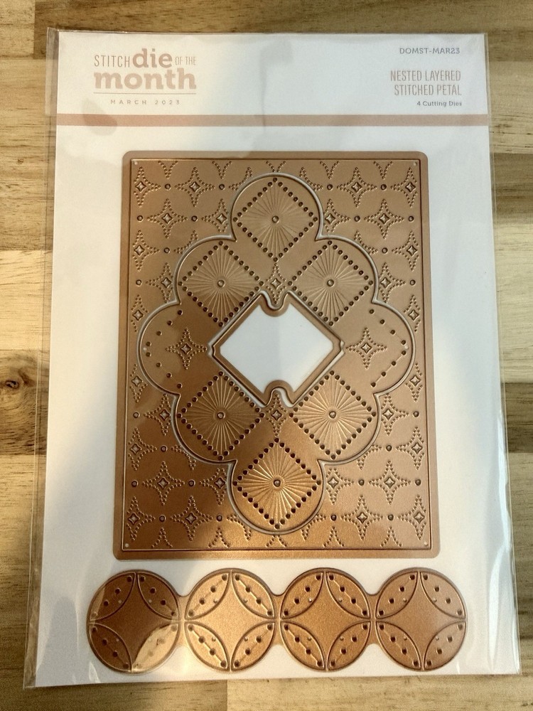 Spellbinders - Nested Layered Stitched Petals - DOMST-MAR23