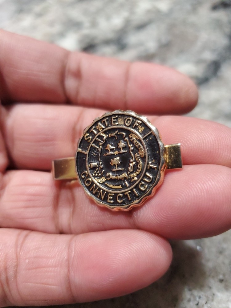 State of Connecticut Tie Bar