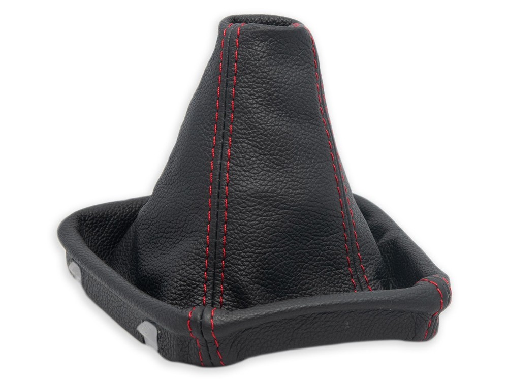 MERCEDES E-CLASS W211 FL 2006-2009 GEAR SHIFT BOOT GAITER LEATHER s.RED