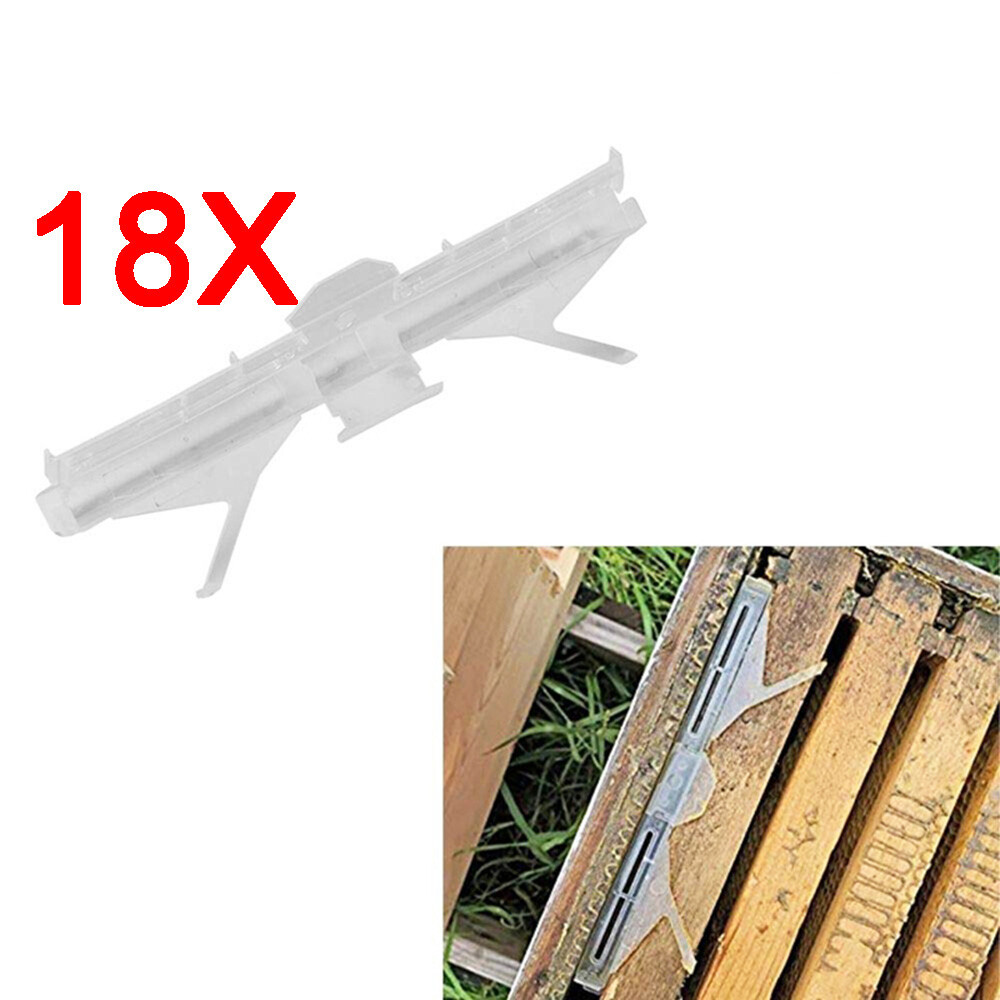 18PCS Small Bee Hive Beetle Blaster BeeHive Trap Beekeeping Tool Plastic US