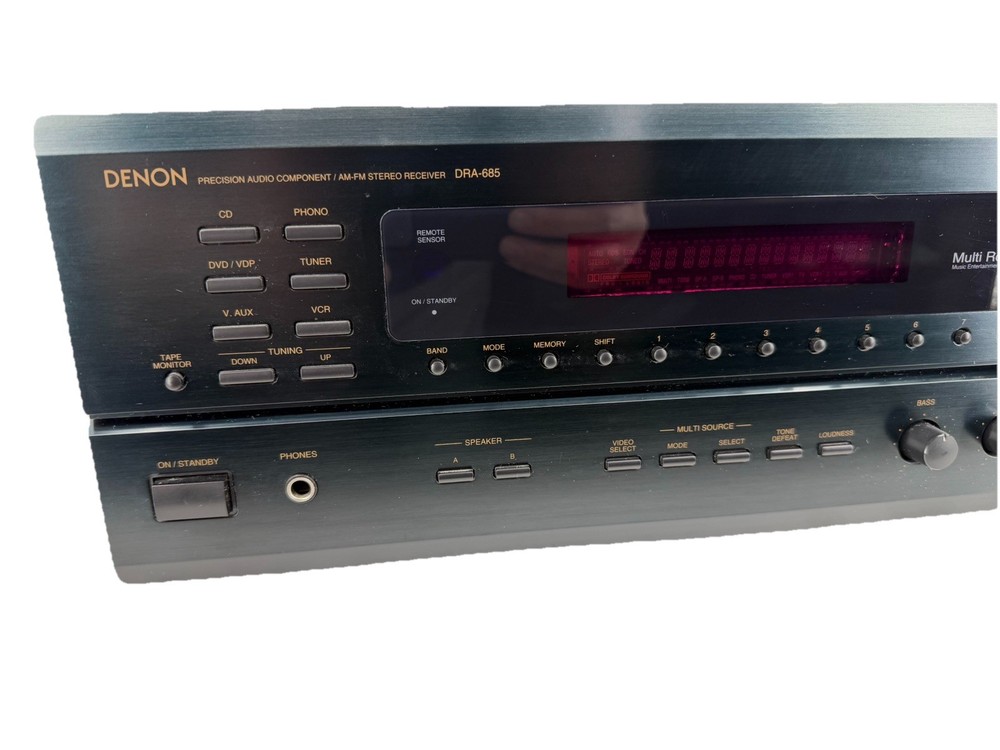 DENON ~ DRA 685 Multi Room Home Audio Amplifier 100 watts TESTED & WORKING