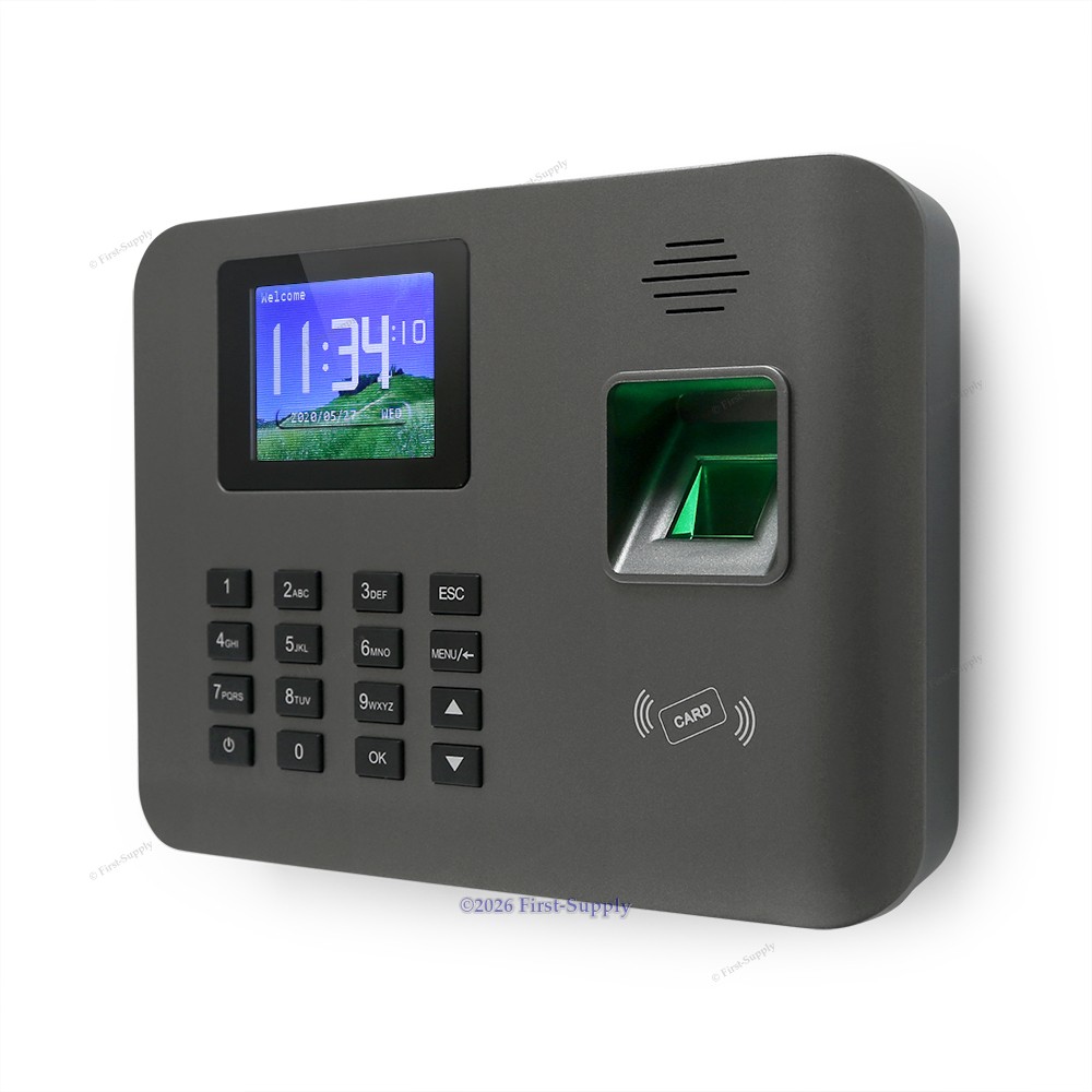 Remote Access Biometric Fingerprint Attendance Time Clock With RFID Card Reader