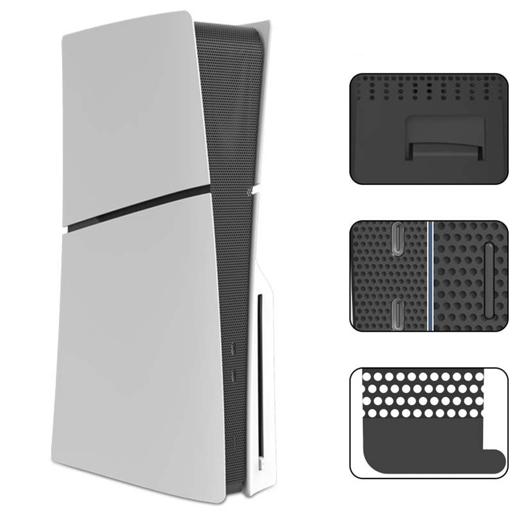 New Side Dust Proof Filter Cover Net Dust Mesh Cooling Vent For PS5 Slim Console