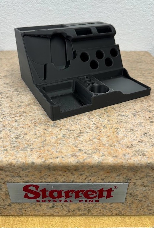 Engineer Desk Organizer, Tool Caddy, Machinist Tool Holder, Calipers, Workbench