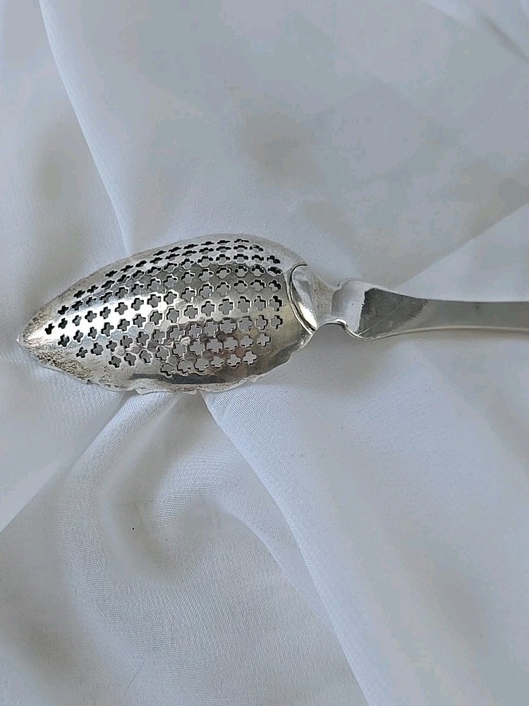 Lazarus Posen Antique Wet Fruit Grapefruit 800 Silver Spoon Germany