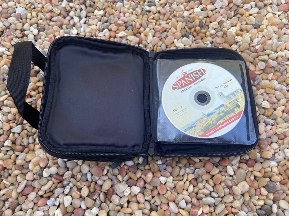 NEW Spanish 20 CD 3 Level Audio Program + Case + Flashcards from Penton Overseas