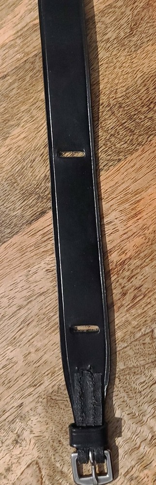 27 inch black Garter Straps, horse show