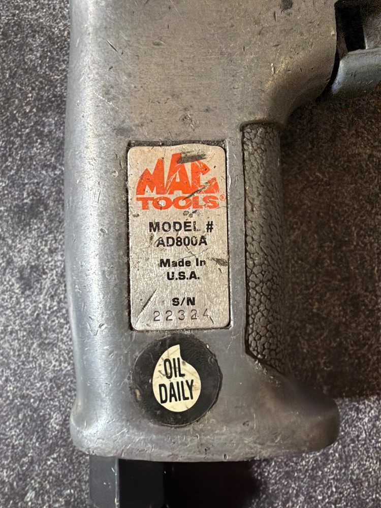 Mac Tools 3/8" Reversible Pneumatic Air Drill USA