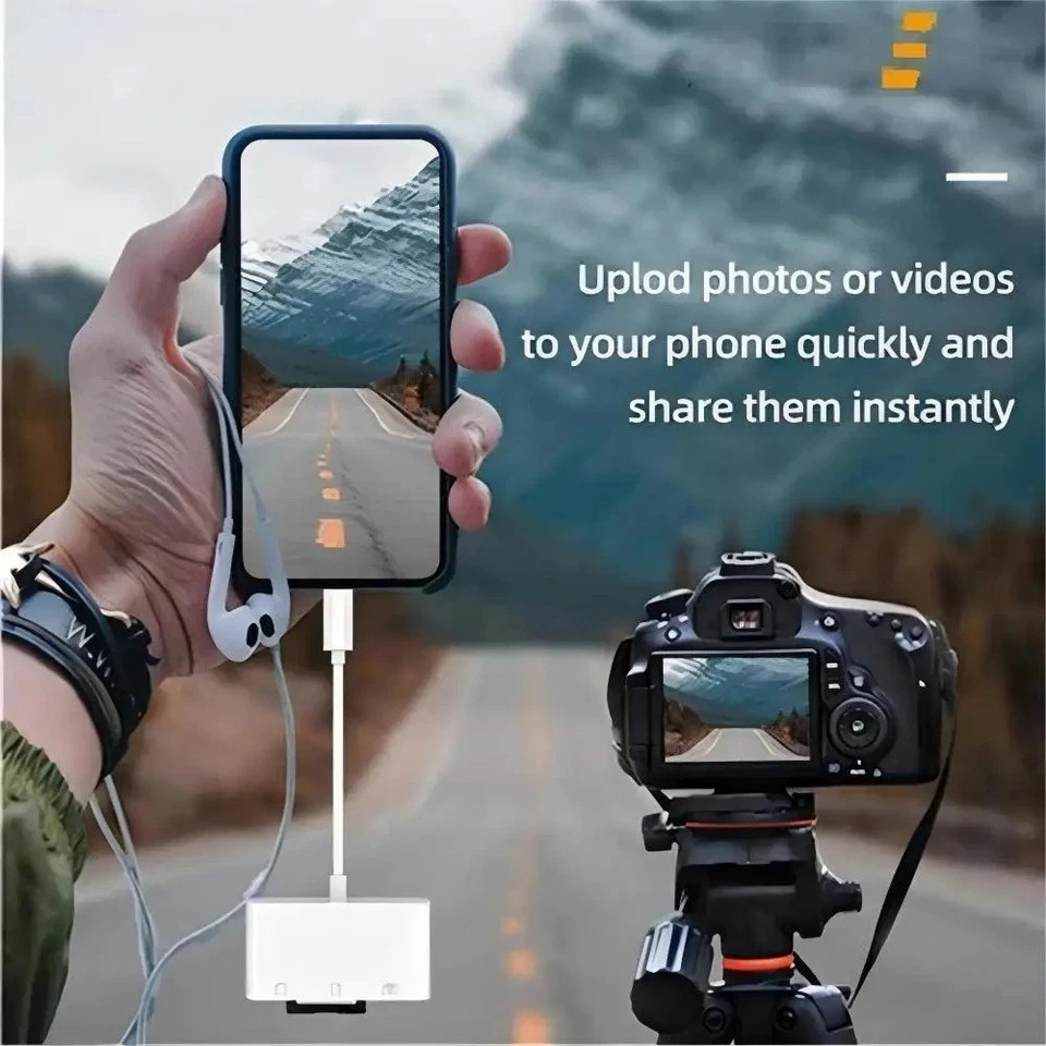 USB C SD Card Reader for iPhone Android Macbook Micro SD to Type C OTG Adapter