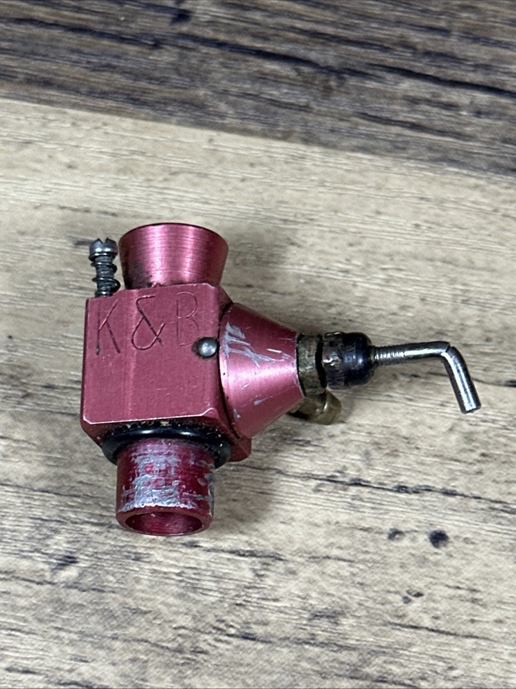 Vintage K&B RC Nitro carburetor