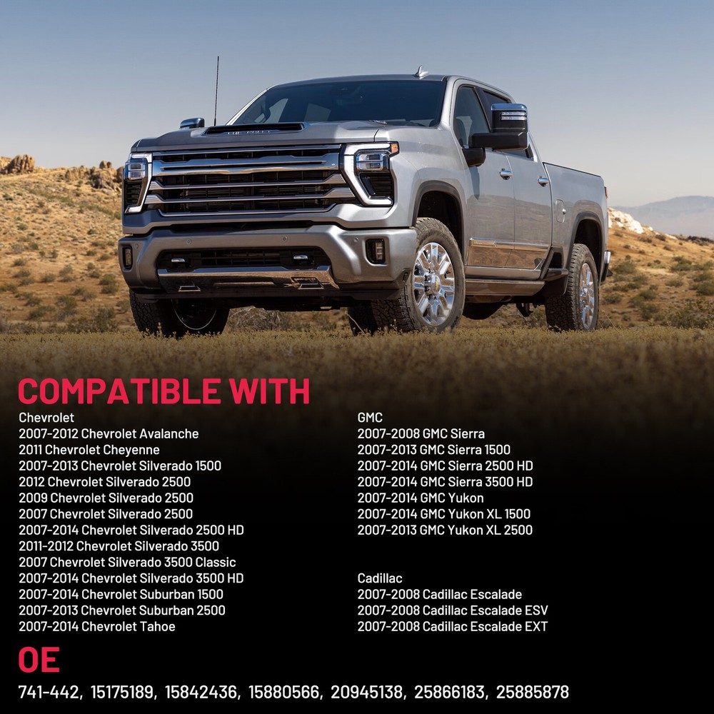 Window Regulator W/ Motor For Chevy Silverado 2007-2013 Front Left Driver Side