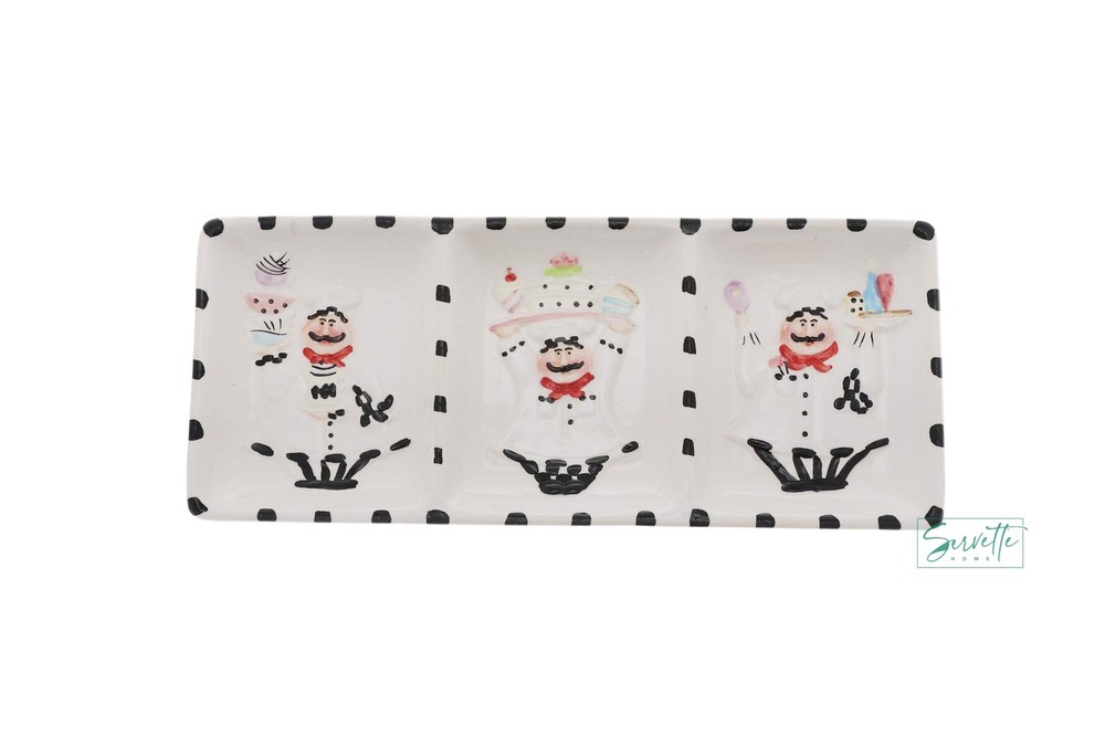 Triple Chef Candy Plate