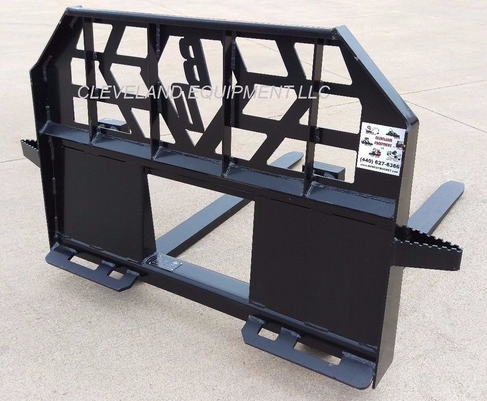 NEW BLUE DIAMOND SKID STEER LOADER PALLET FORKS - 5000 LB CAPACITY