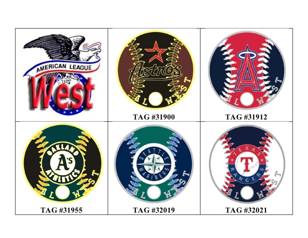 Oakland A's Athletics Pathtag Coin MLB Series Only 100 Complete Sets Made!