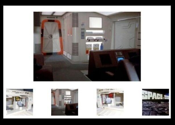 SPACE 1999 EAGLE ONE 1 MATTEL* MISSING BULKHEADS REPLACEMENT INSERTS 2 HEADS*