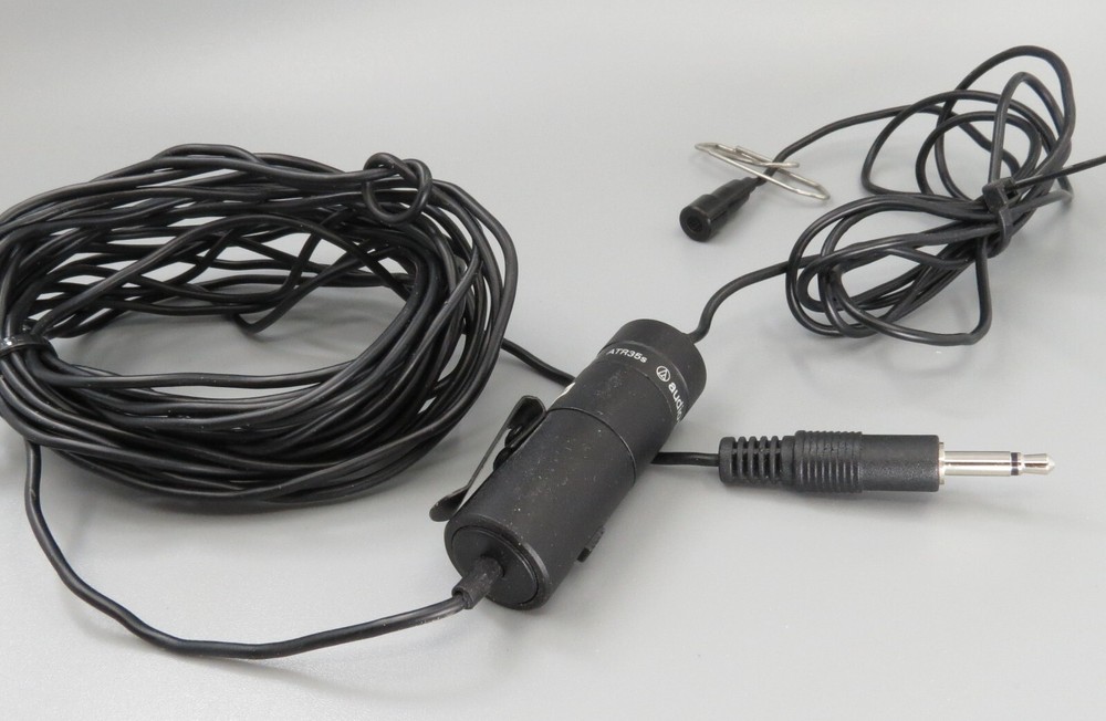 Audio Technica ATR35S Lavalier Microphone