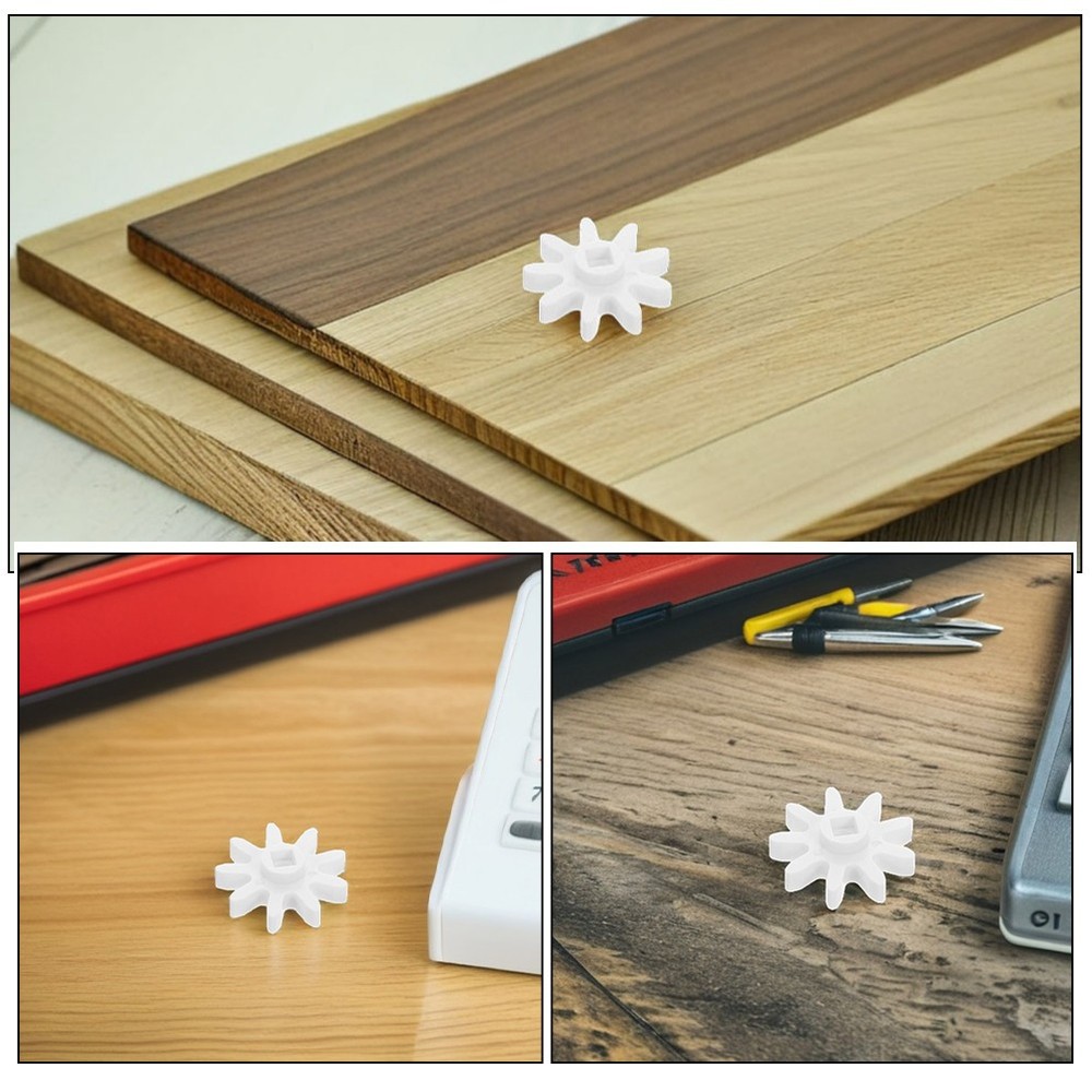 6 Pcs Plastic Gear for Candy Machine Parts Vending Interlocking Toy