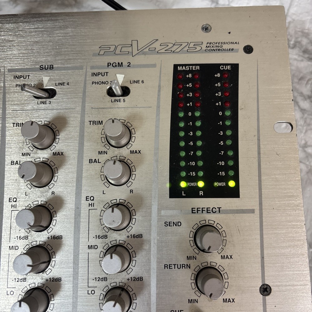 Vestax PCV-275 Professional Mixing Controller DJ Mixer