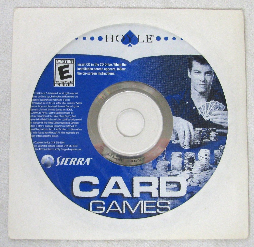 2004 Sierra Hoyle Card Games CD-ROM⭐
