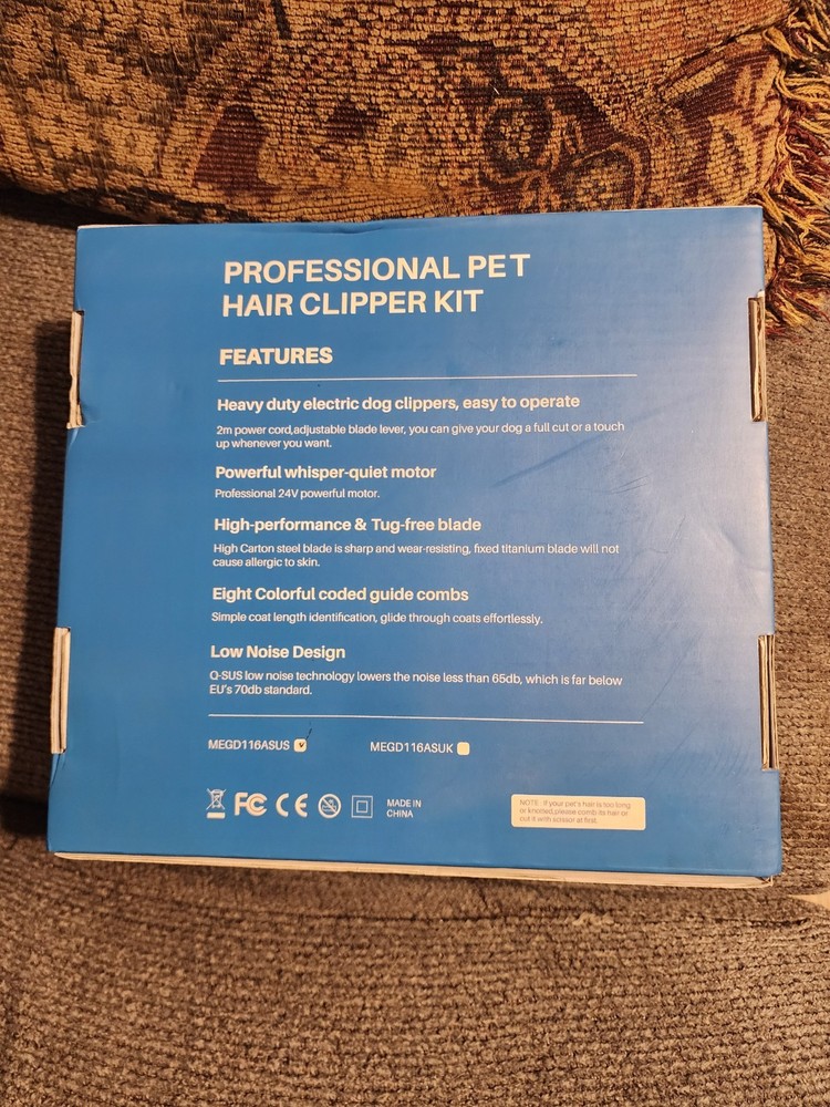 Omorc Professional Pet Hair Clipper Kit