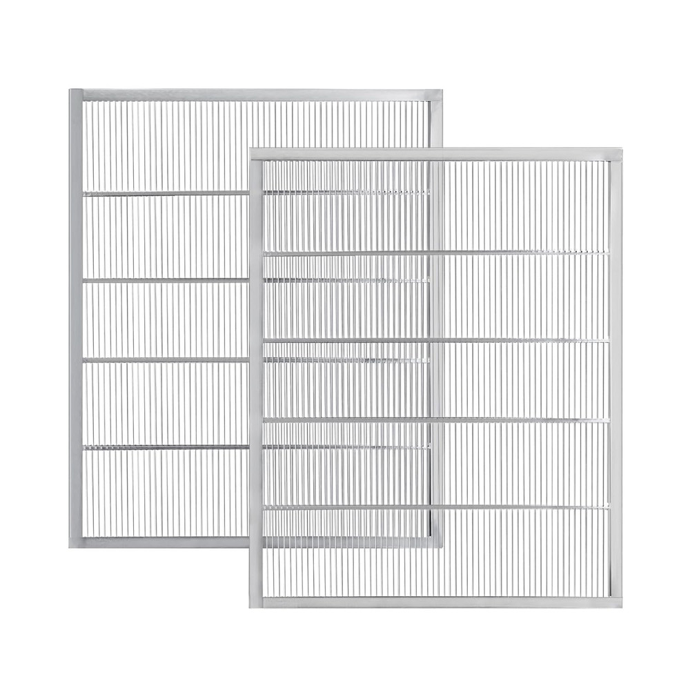 2-Pack Metal Queen Bee Excluder for 10 Frame Beekeeping Equipment