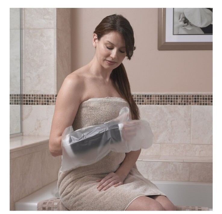 Drive Medical Waterproof Arm Cast Protector, Clear