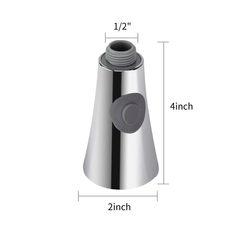 1/2x Kitchen Sink Pull-Down Faucet Sprayer Pull Out Spray Head Replacement Head