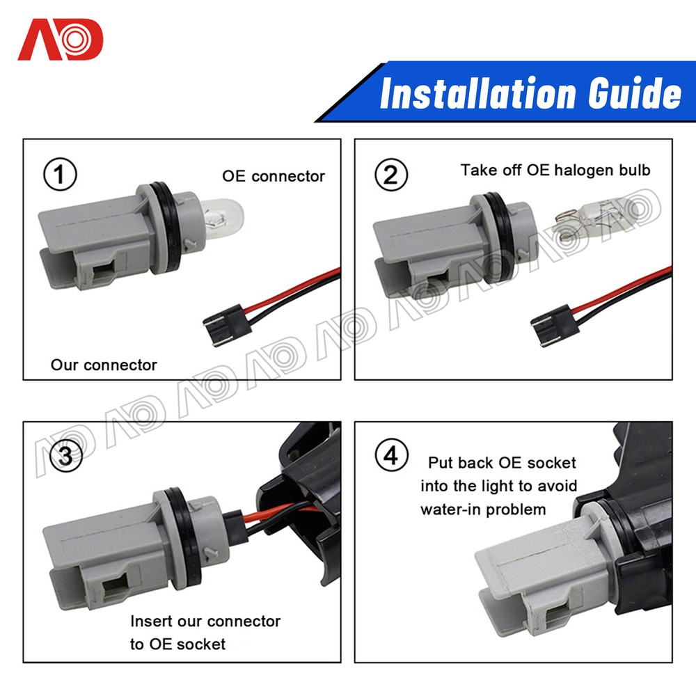 For 99-06 Chevy Silverado / GMC Sierra Led 3RD Third Brake Light Tail Cargo Lamp