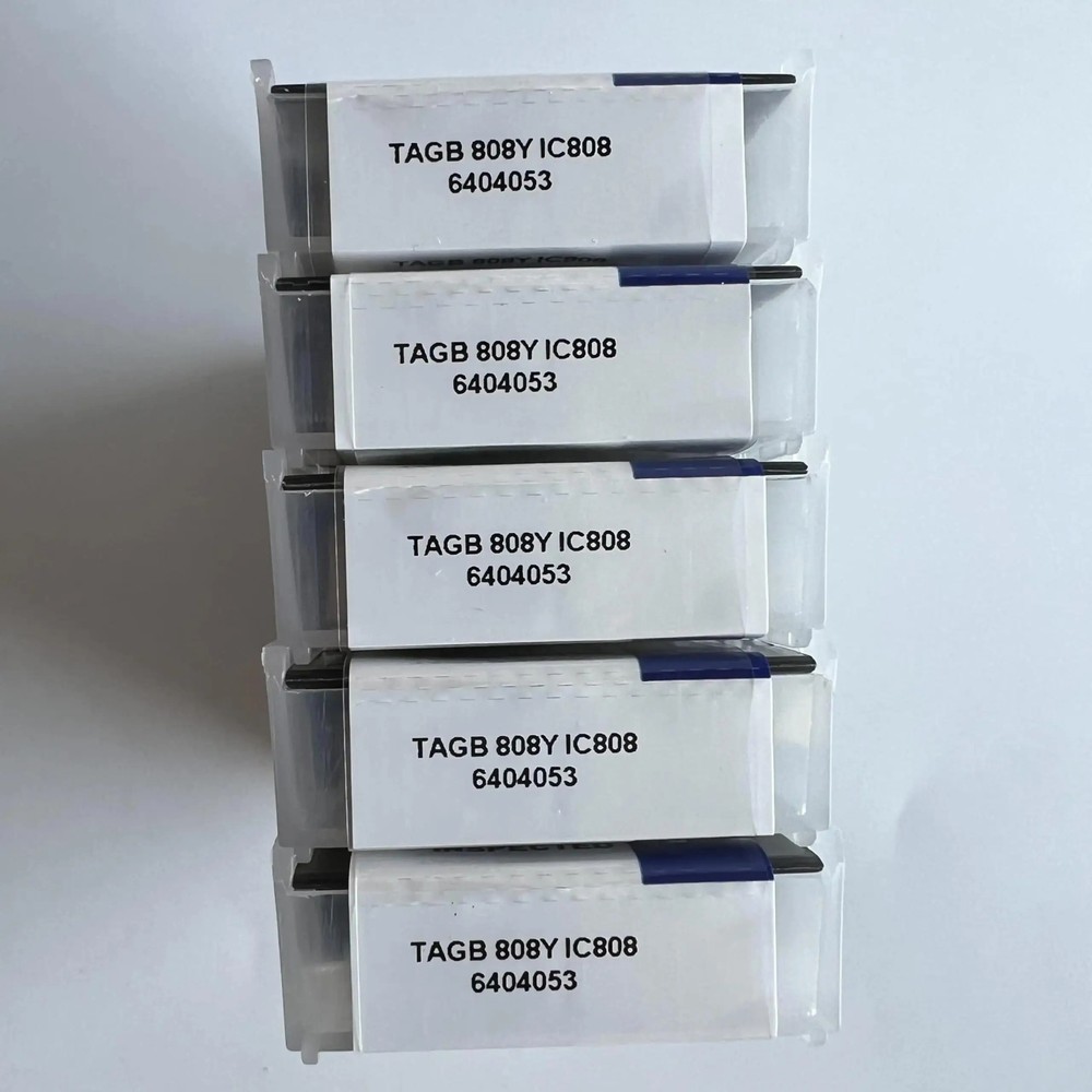ISCAR / TAGB808Y IC808 / Industrial indexable carbide inserts 10 Pcs