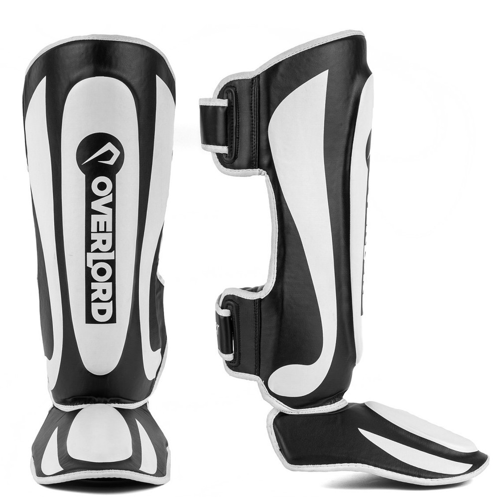 Overlord Tibia Protectors Fighter White Black