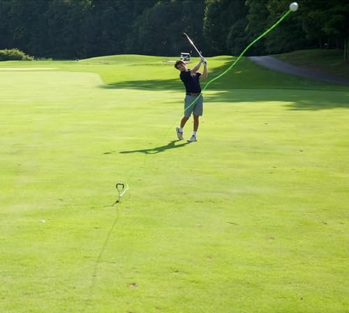 Golf Training Tool for Drivers & Irons - Practice Your Golf Swing Neon Green