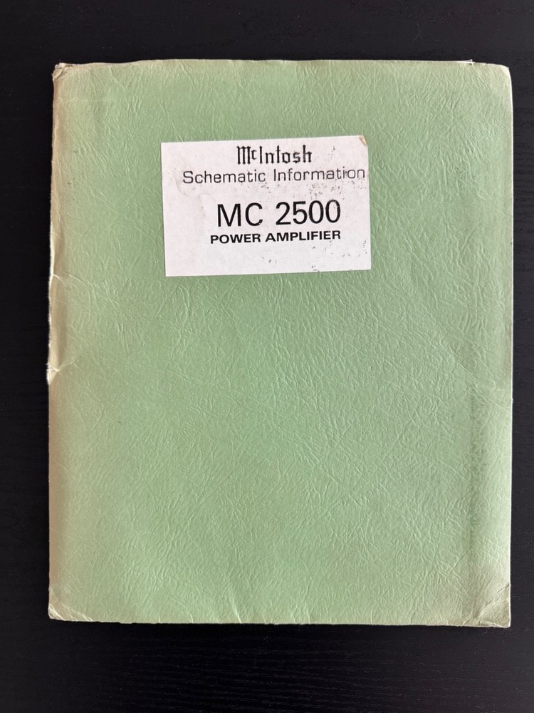 MCINTOSH 15 VARIOUS RECEIVERS MANUALS